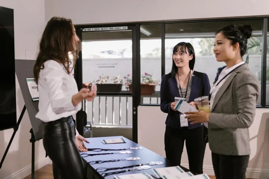 Business networking event for accounting professionals